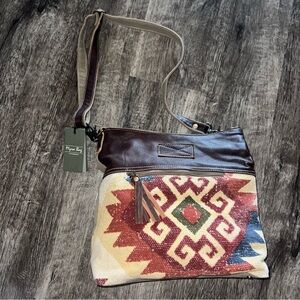 Myra Red Velvet shoulder bag